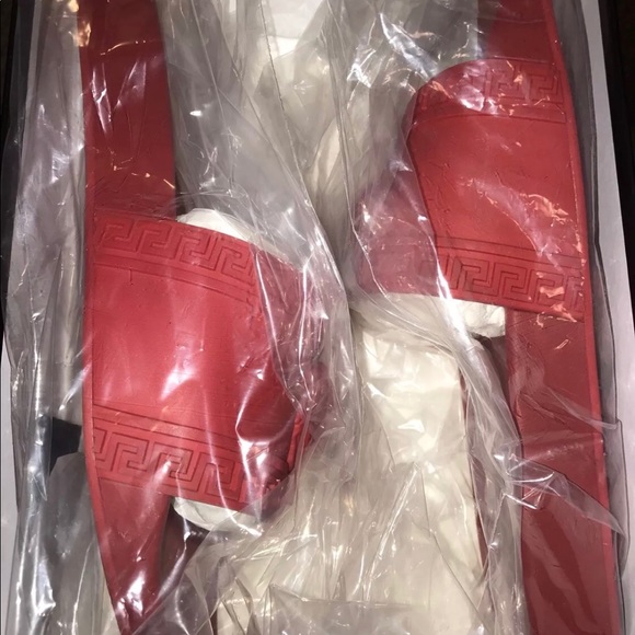 Versace sandals sz 41.5
